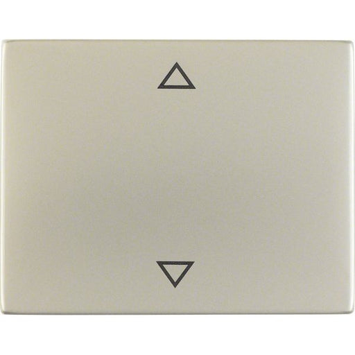 Berker - Abdeckung/Bedienelement für Installationsschalterprogramme Wippe eds 14057104 m.Symbol Pfeil
