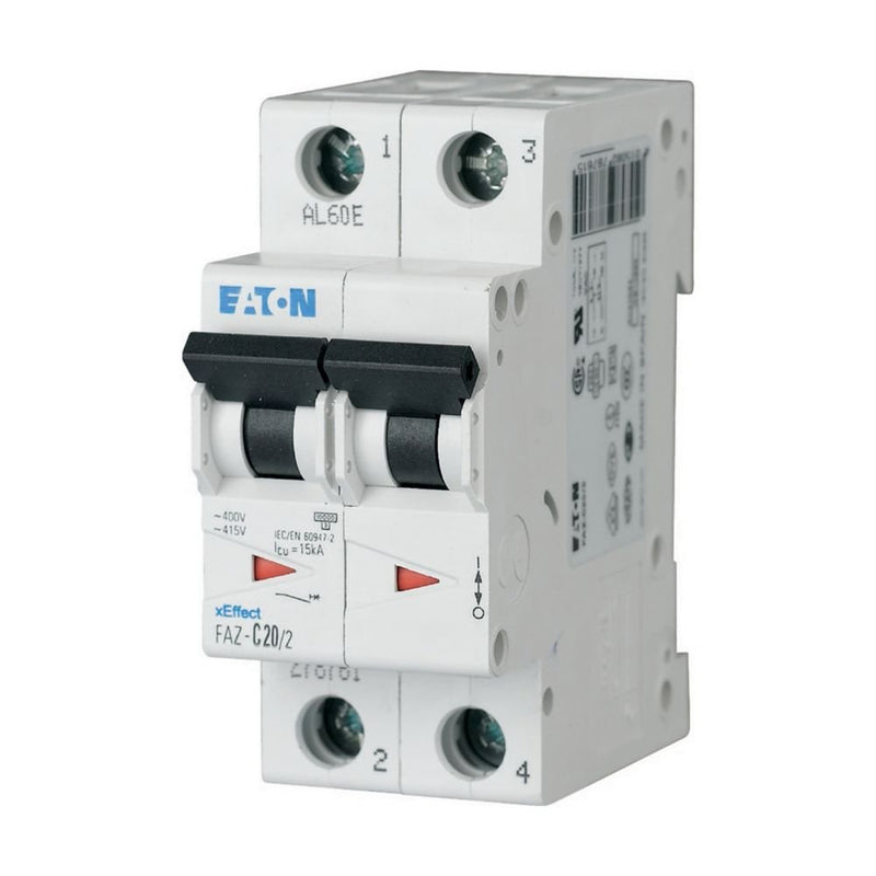 Eaton - Leitungsschutzschalter FAZ-C20/2 C 20A, 2p