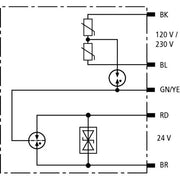 DEHN - Überspannungsableiter für Informations-/MSR-Technik Überspannungsableiter DPI CD EXD 230 24 M DEHNpipe Ex (d)