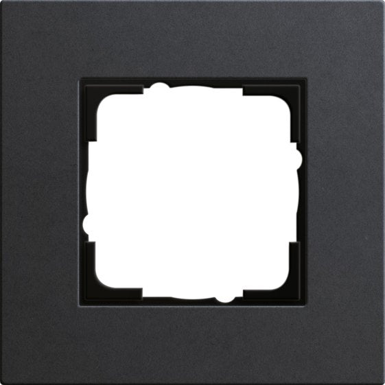 Gira - Abdeckrahmen 1fach 0211226 anthrazit