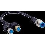 Sick - Passiver Sensor-/Aktor-Verteiler (mit Leitung) Y-Verteiler SYL-8204-G0M11-X2