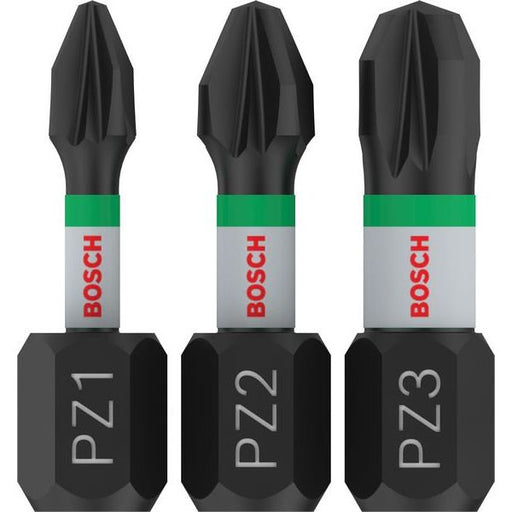 Bosch - Bit PRO PZ Impact Bit 2608522471 Set, 25 mm, 3-tlg