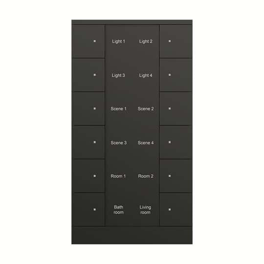 Busch-Jaeger - Bussystem-Tastsensor 12f. Bedienelement SB/U12.0.1-885 schwarz, matt