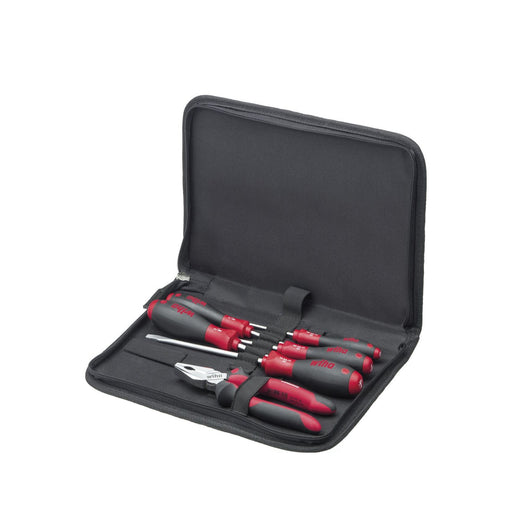 Wiha - Werkzeugset Mechaniker Werkzeugtasche 9300-019 Set 6tlg