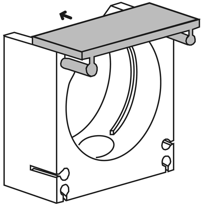 Reiku - Rohrschelle Deckel PADSB-48 f.Systemhalter, sw − 20 Stück