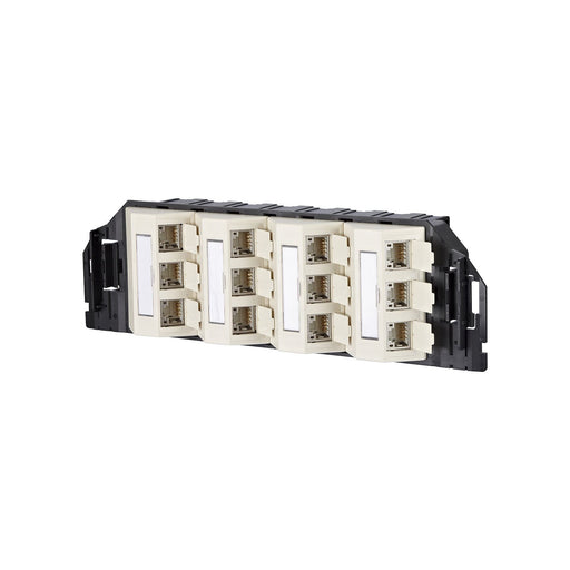 Metz Connect - Kommunikationsanschlussdose Kupfer Unterflurdose C6Amodul 130B11SA0301-E 12Port 180 GB3,pws