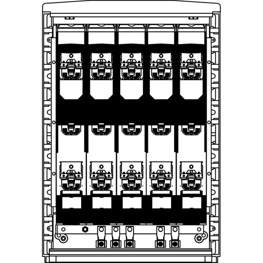 Elsta Mosdorfer - Kabelverteilerschrank LS10C.30 mit Sammelschienen