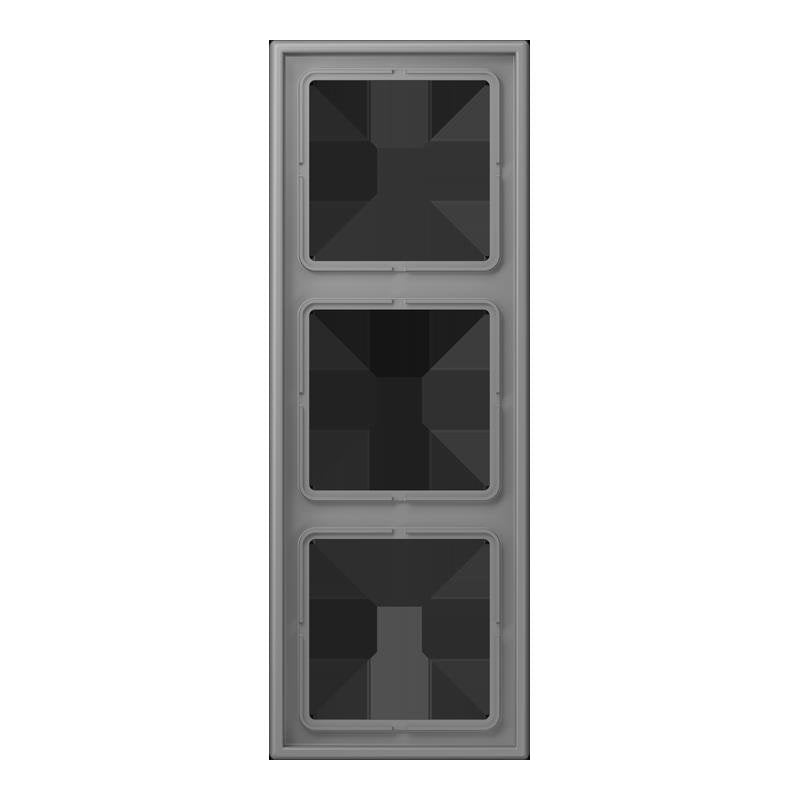Jung - Abdeckrahmen Rahmen 3-fach LC 983 203 gris 31