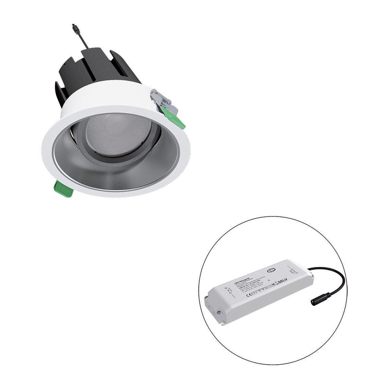 EVN Lichttechnik - Downlight/Strahler/Flutlicht LED-Einbauleuchte modular F04R14SM3840L15P Konfigurationstype