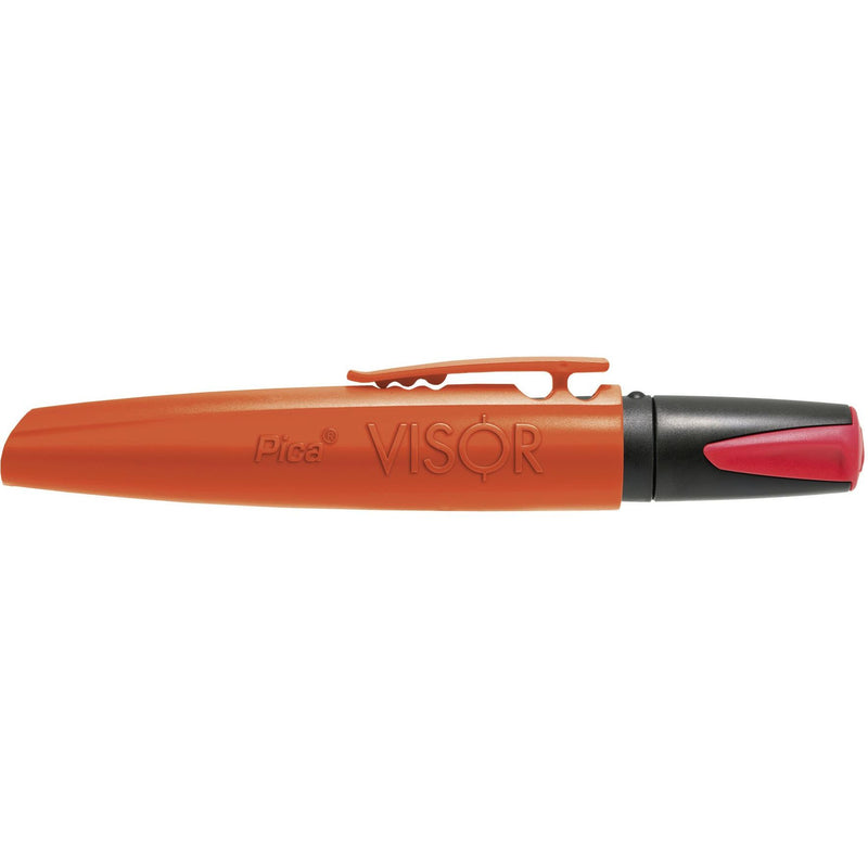 Pica-Marker - Markierungsstift VISOR Permanentmarker 990/40 rot − 5 Stück