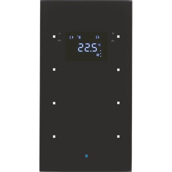 Berker - Bussystem-Tastsensor Glas-Sensor 75643035 mit Raumtemperatur