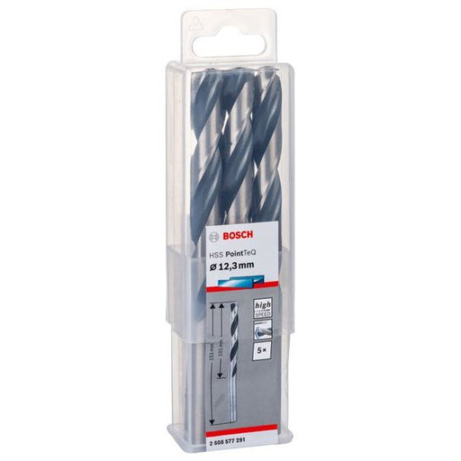 Bosch - Bohrer Metallspiralbohrer HSS 2608577291 PointTeQ DIN 338