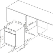 Amica - Geschirrspüler EB-Geschirrspüler EGSP 566 101 E