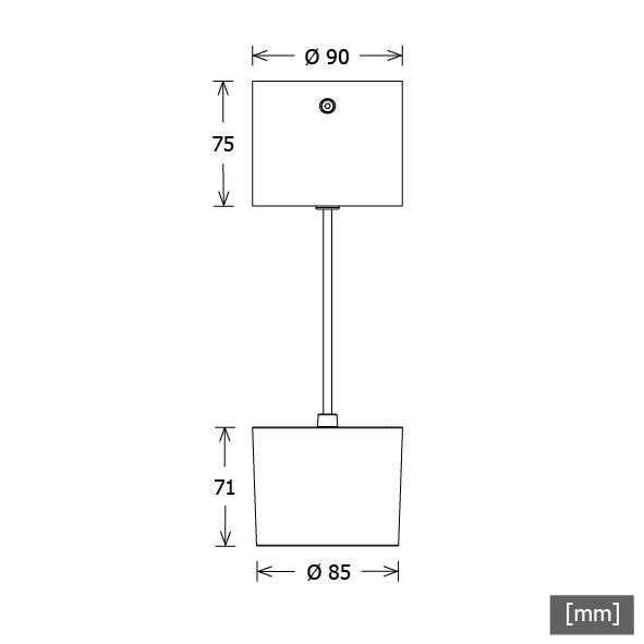 LTS Licht&Leuchten - Pendelleuchte ORYOPA203.940.MFD.ws 940, DALI, ws