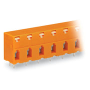 WAGO - Leiterplattenklemme 741-606 Drücker,2,5mm²,or − 20 Stück