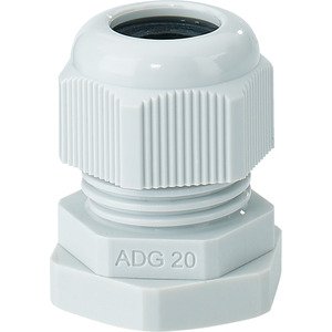Hensel - Kabelverschraubung Anbau-Kabelstutzen ADG 20 IP 66, M 20 − 20 Stück
