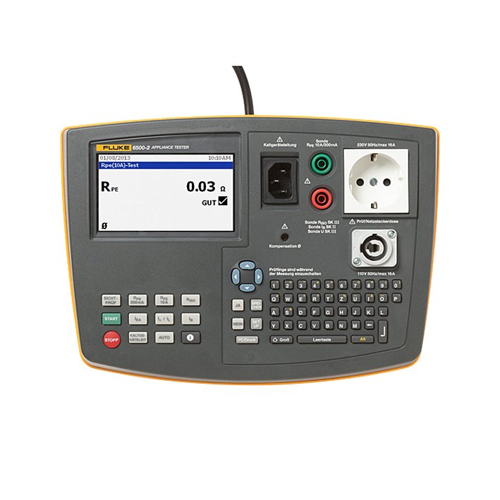 Fluke - Prüfgerät für ortsveränderliche Geräte Gerätetester FLUKE-6500-2 DE tragbar