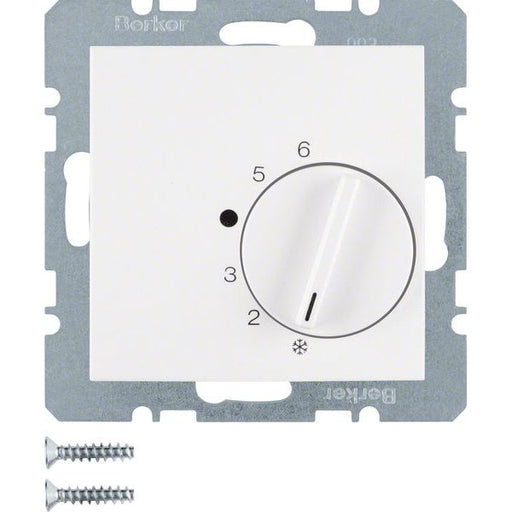 Berker - Raumthermostat Raumtemperaturregler 20268989 mit Wechsler