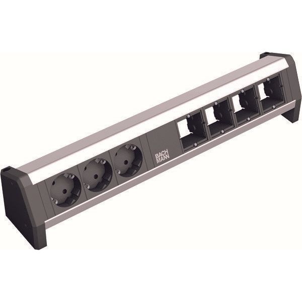 Bachmann - Mehrfachsteckdose Steckdosenleiste 3f. 902.003 4xABD GST18