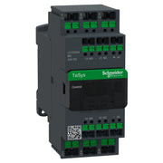 Schneider Electric - Leistungsschütz zum Schalten von Wechselstrom Schütz 3P 25A LC1D25ABD Ac3 24V Dc Snapin − 1 Stück