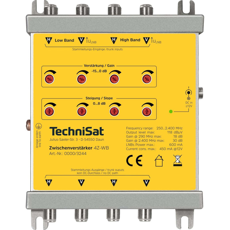 TechniSat - BK-Verstärker Zwischenverstärker 4Z-WB 0000/3244