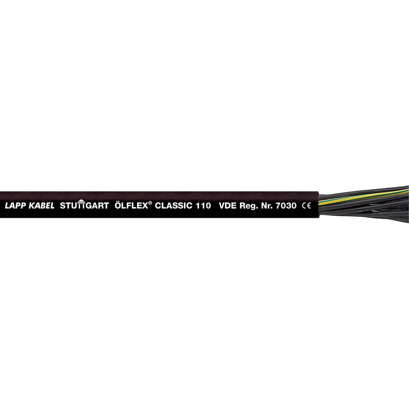 Lapp Kabel&Leitung - Energiekabel < 1 kV, für ortsveränderlichen Einsatz ÖLFLEX CLASSIC 110 5G4 BK 1119917/500 − 500 Meter