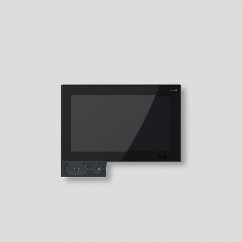 Siedle&Söhne - Innenstation für Türkommunikation A/V Innenstation Axiom A 180-10 S Schwarzgrau
