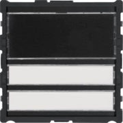 Elcom - Funktionsmodul für Türkommunikation Ruftaster-Modul REU792Y 2/1 LED-Schild 2DONE