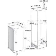 Gorenje - Kühlschrank EB-Kühlgerät RI412EE1 Schlepptür,CrispZone