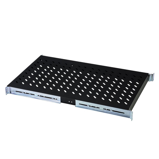 DIGITUS - Komponente für den Ausbau (Schaltschrank) Fachboden 482,6mm (19") DN-19 TRAY-1-1000-SW 1HE, RAL 9005