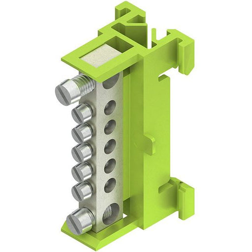 HKL - Schutzleiter-Reihenklemme Schutzleiterklemme 650S/4 − 10 Stück