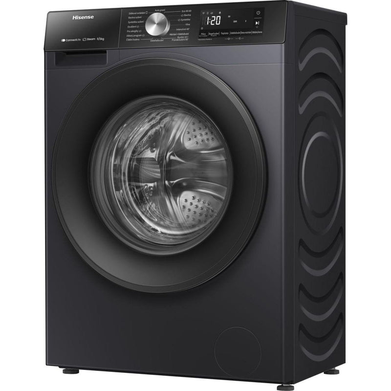 Hisense - Waschtrockner WD3S8043BB3 WiFi ConnectLife