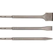 Bosch - Werkzeugset Meißel-Set SDS 2607019457 plus, 3-teilig