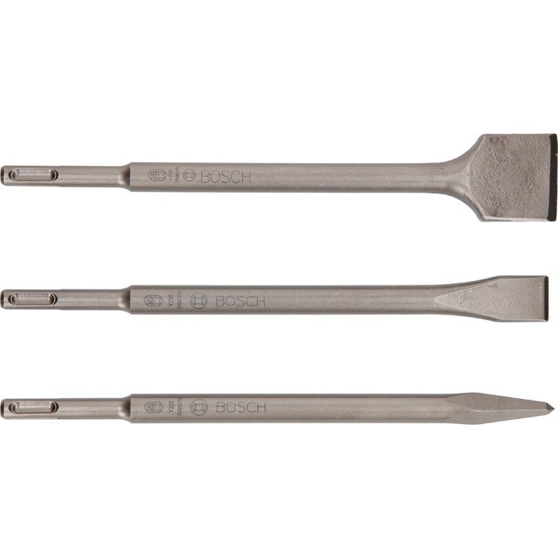 Bosch - Werkzeugset Meißel-Set SDS 2607019457 plus, 3-teilig