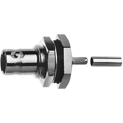 Telegärtner - Koax-Steckverbinder BNC-Einbaubuchse cr/cr 100023433 50Ohm G8(RD-316)
