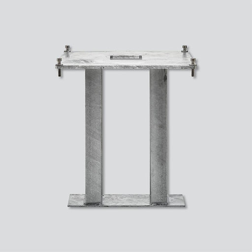 Siedle&Söhne - Standfuß für Briefkastengehäuse Erdstück ZE/STL 462 x 462 462x462mm
