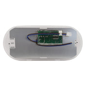 Megatron - Decken-/Wandleuchte LED-Ovalleuchte mit Sensor MT69076 ML, MC, schwarz