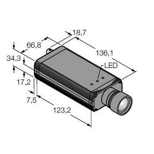 Turck - Kamera für Überwachungssystem Kamera P4O1.3I-BCOC Bildverarbeitung − 1 Stück