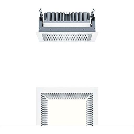 Zumtobel Group - Downlight/Strahler/Flutlicht LED - Deckeneinbauleuchte PANOS EVO #60816122 Q190L 830 LDO FAL WH