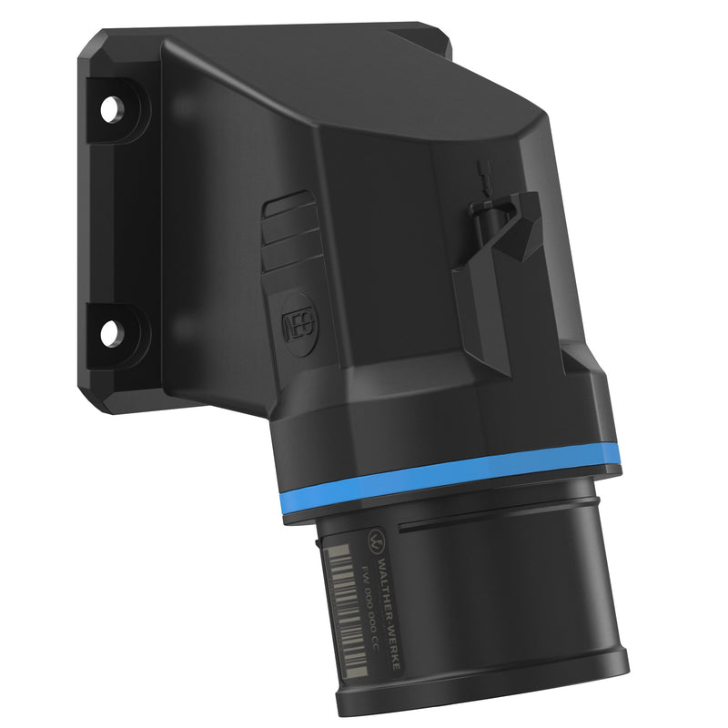 Walther Werke - CEE-Gerätestecker (IEC 60309) CEE NEO Anbaugerätestecker FW711509SK 16A 5P 9h IP54 − 10 Stück