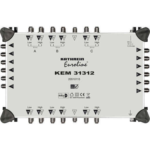 Kathrein - Multischalter KEM 31312 13 auf 12 kaskadierb