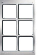 Elcom - Türstation für Türkommunikation UP-Rahmen FMU-6/2EM 6Mod.,2-reihig,Ed mt