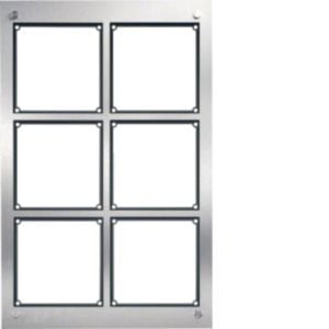 Elcom - Türstation für Türkommunikation UP-Rahmen FMU-6/2EM 6Mod.,2-reihig,Ed mt