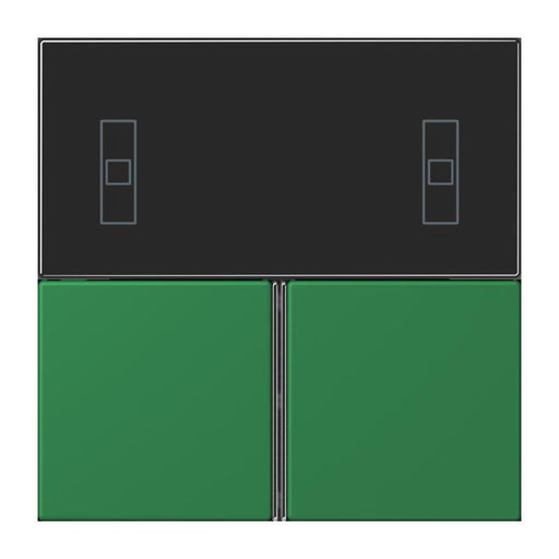 Jung - Abdeckung/Bedienelement für Installationsschalterprogramme Tastensatz 3fach LC 4093 TSA 219 vert fonce
