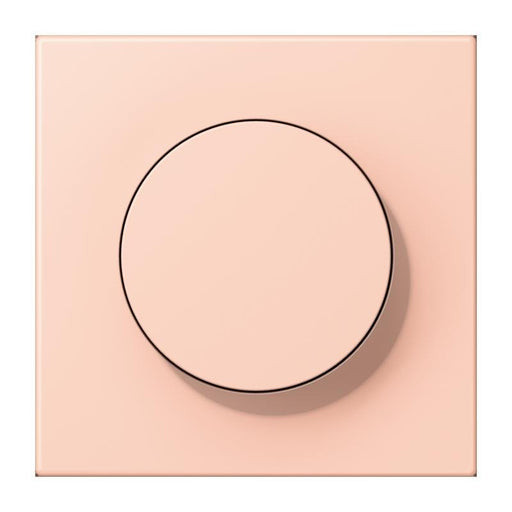 Jung - Abdeckung/Bedienelement für Installationsschalterprogramme Abdeckung mit Drehknopf LC 1740 234 locre rouge clair