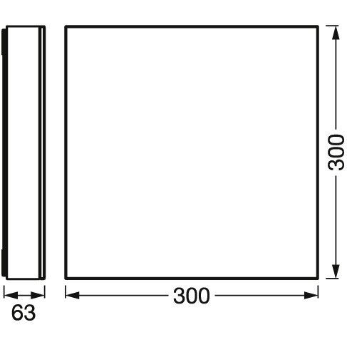Ledvance - Decken-/Wandleuchte LED-Panel SMART #4058075759527 WIFI