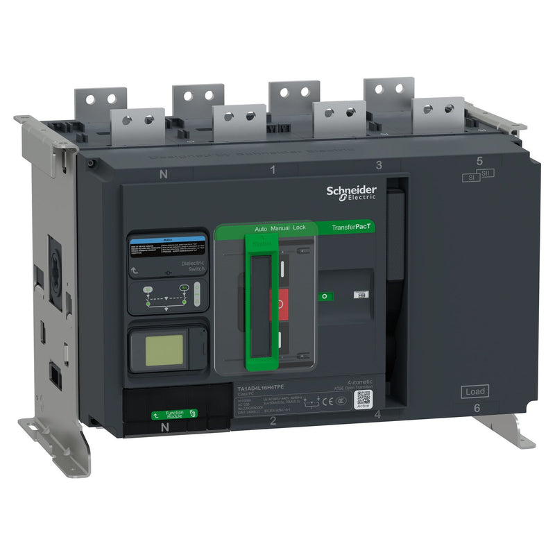 Schneider Electric - Lastschalter Ta1A, 1000A 4P Lcd 400V TA1AD4L10H4TPE