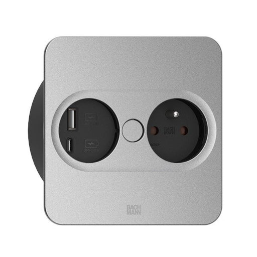 Bachmann - Multi-Tischsteckdose Steckdose TWIST 946.015 2 1xUTE 1xUSB A/C 22