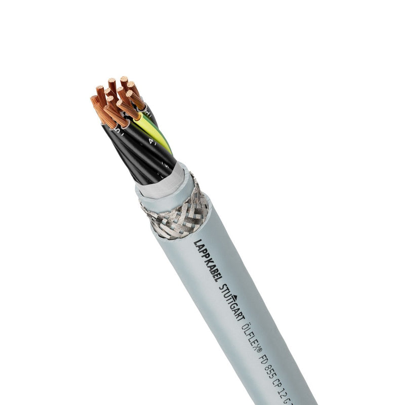 Lapp Kabel&Leitung - Energiekabel < 1 kV, für ortsveränderlichen Einsatz ÖLFLEX FD 855 CP 7G0,75 0027624/50 − 50 Meter
