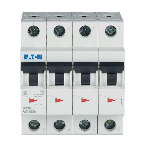 Eaton - Leitungsschutzschalter FAZ-B63/4 B 63A, 4p